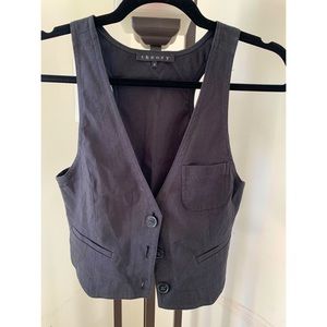 Theory cropped vest
